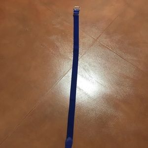 Allstar blue adjustable baseball belt - 43 inches without buckle - gently used